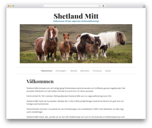 WordPress theme Daniela - shetlandmitt.se WordPress theme Daniela - shetlandmitt.se