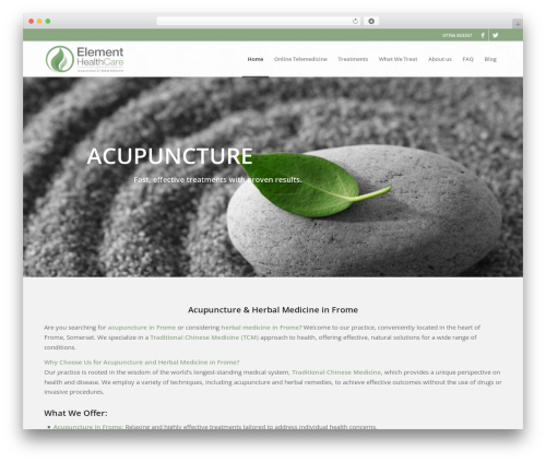 Easy Social Media Widget (my-social-widget) free WordPress plugin - elementhealthcare.co.uk