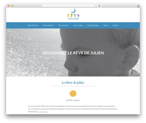 WordPress theme Genesis - lerevedejulien.org
