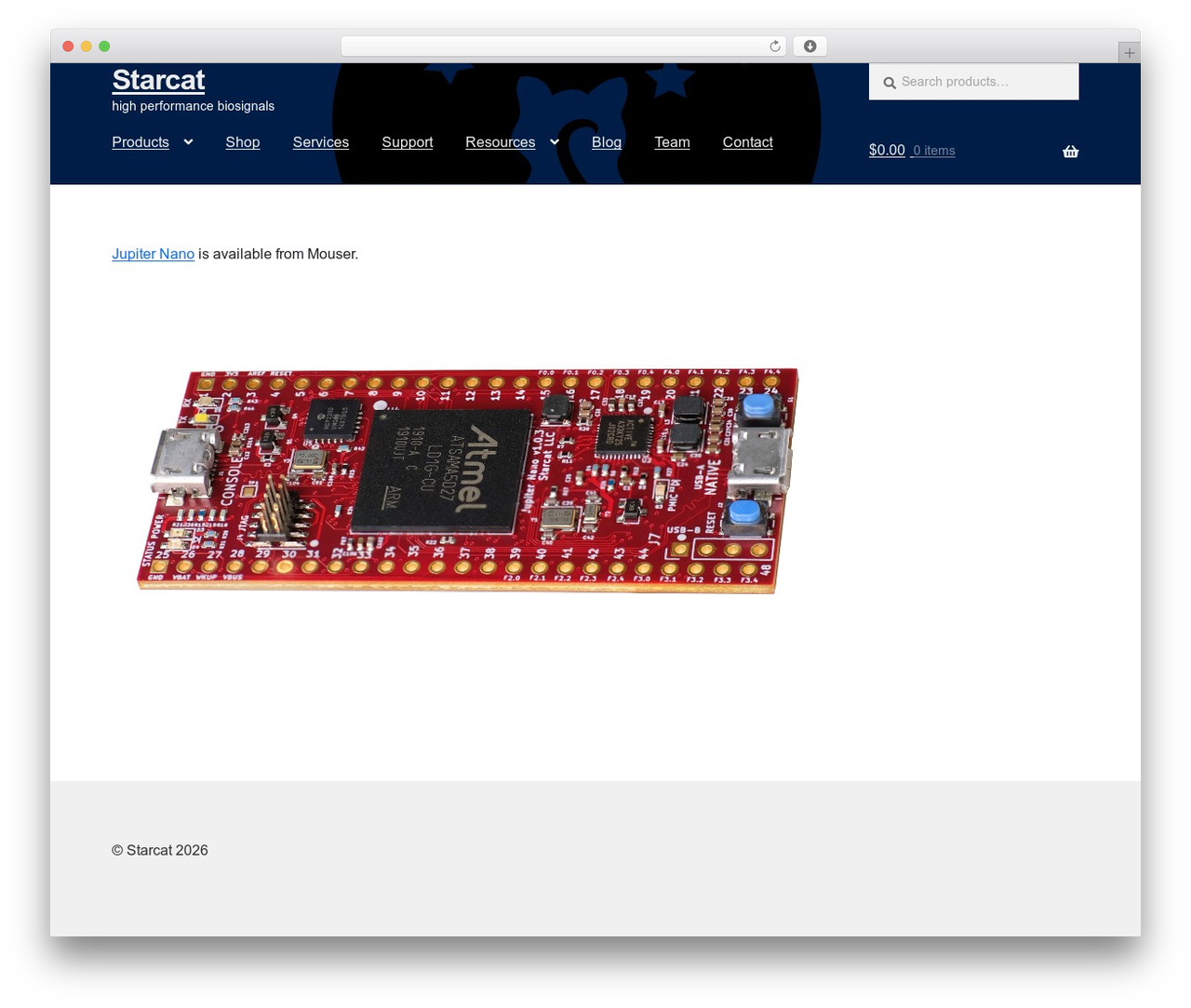 WordPress theme Storefront - starcat.io