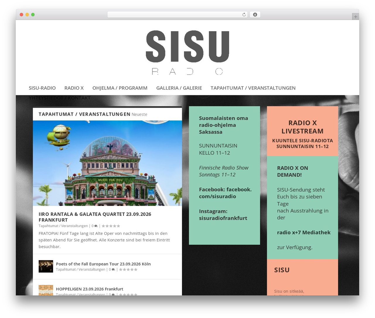 WP theme Extra - sisu-radio.de WP theme Extra - sisu-radio.de