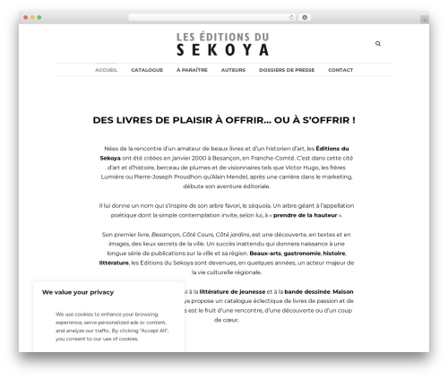 WP theme Printpress - editionsekoya.com WP theme Printpress - editionsekoya.com