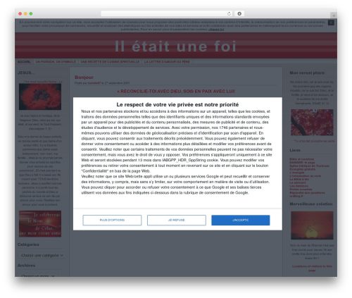 Andreas WordPress theme - iletaitunefoi.unblog.fr