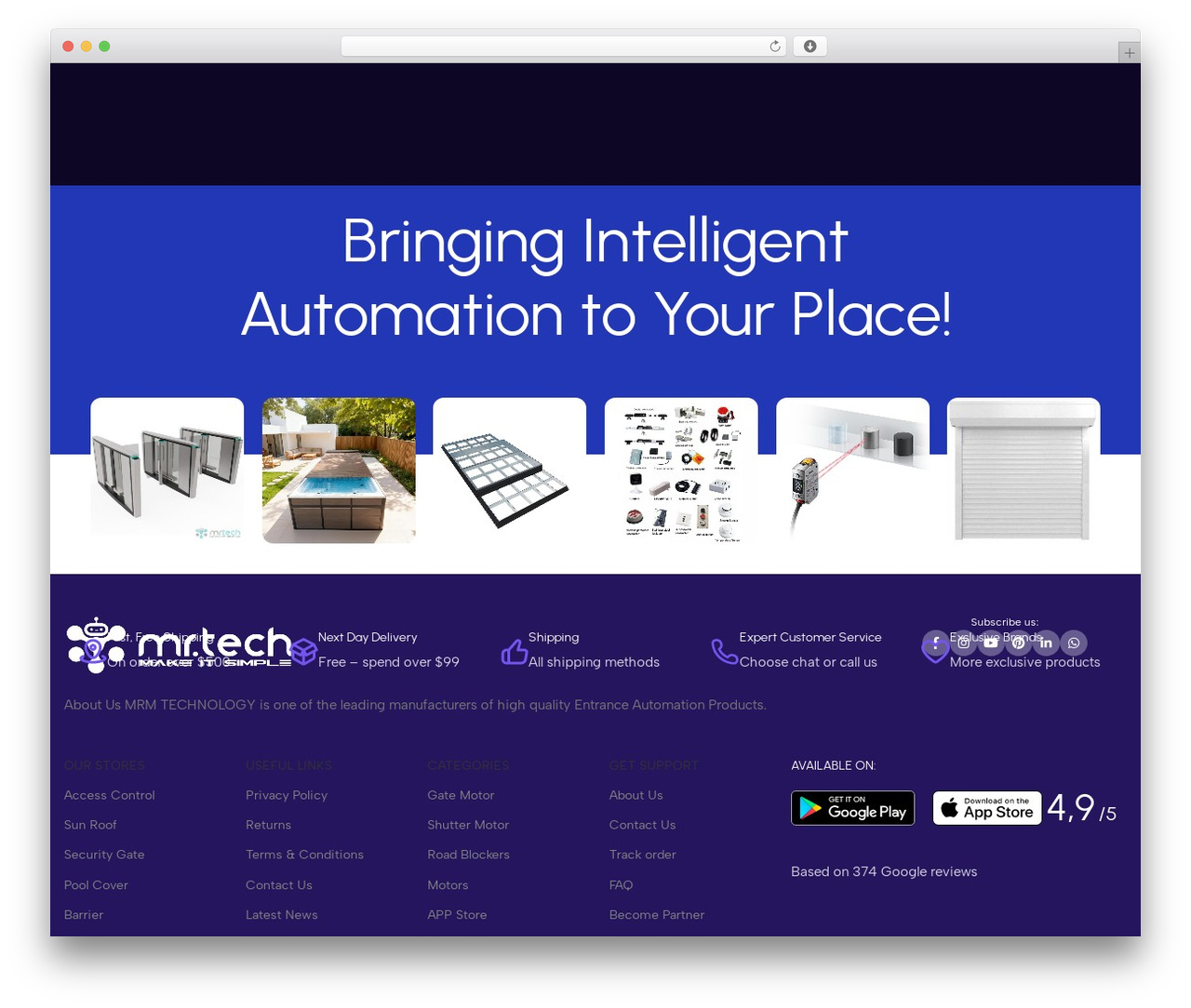 Mr. Tech WordPress theme - www.mrmtech.in