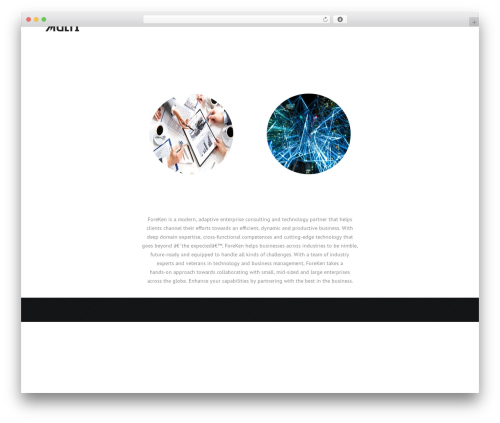 MultiWP theme WordPress - foreken.com
