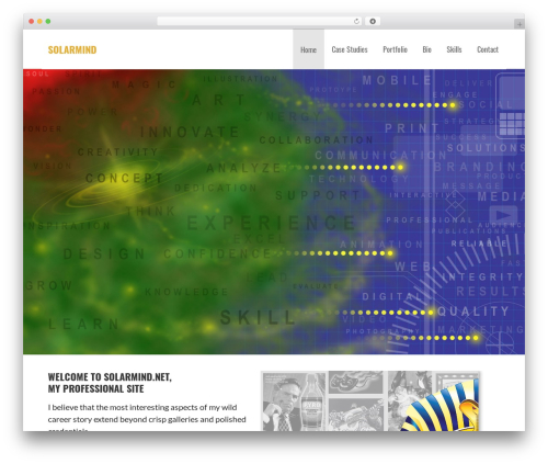 Primer WordPress theme - solarmind.net