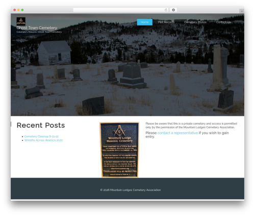 Web Development WordPress theme - ghosttowncemetery.org Web Development WordPress theme - ghosttowncemetery.org