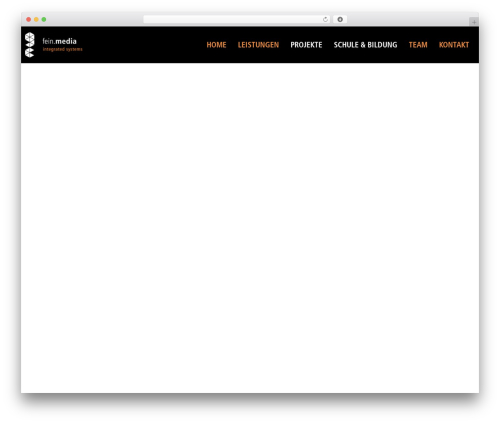 WordPress theme DFD Ronneby - www.fein.media
