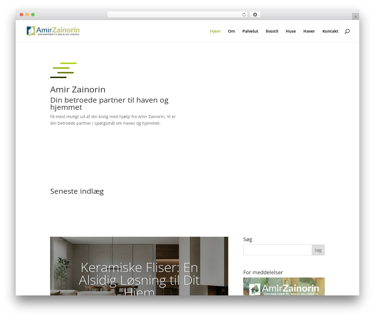 WordPress theme Divi - amirzainorin.dk WordPress theme Divi - amirzainorin.dk