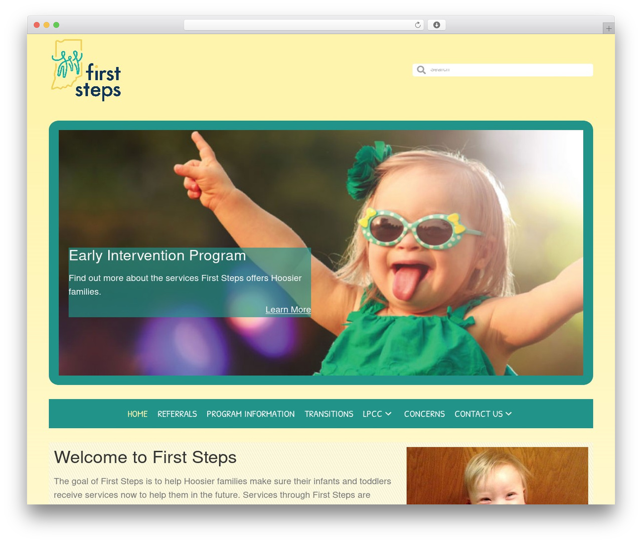 Beaver Builder Theme WordPress theme - indianafirststeps.org