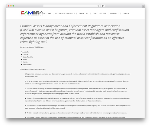 Best WordPress theme Camera - criminalassetsmanagement.org