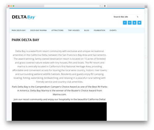 Imransdesign Framework theme WordPress - deltabay.org