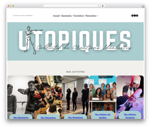 Ona theme WordPress free - utopiques.com