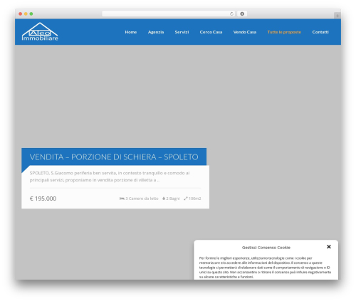 Realty theme WordPress - aleoimmobiliare.it