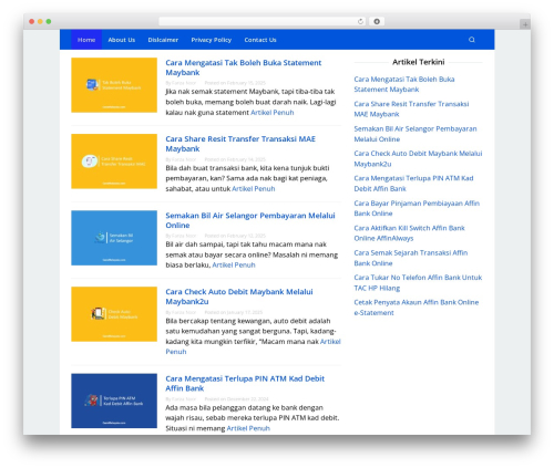 Superfast WordPress theme - caramalaysia.com