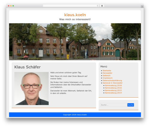 Theme WordPress GridBulletin - klaus.koeln