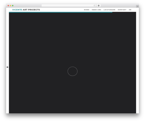Theme WordPress Layers - vicenteartprojects.com