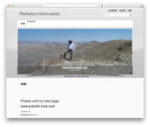 Theme WordPress SimpleOne - federicocernuschi.com