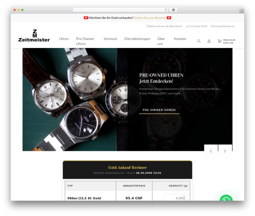 Amin chat button WordPress plugin - zeitmeister.ch