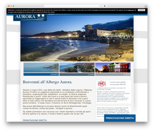 WordPress theme Editheme - albergoauroraloano.it