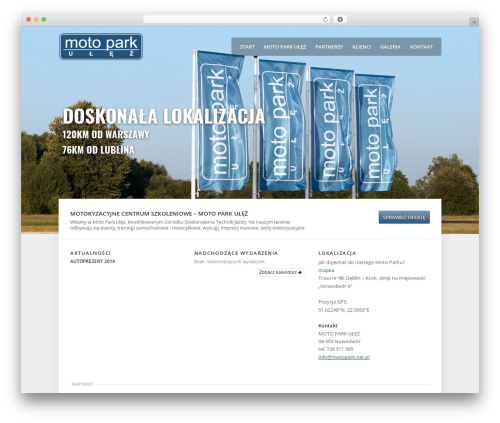 WordPress theme Flagship - motopark.net.pl