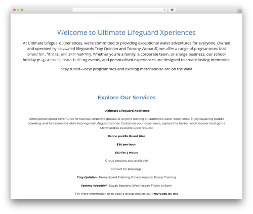 Active|CMS Custom Theme top WordPress theme - ultimatelifeguardx.com