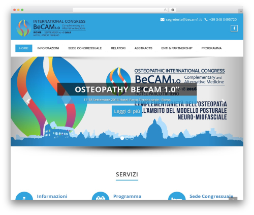 Enigma WordPress theme - becam1.it