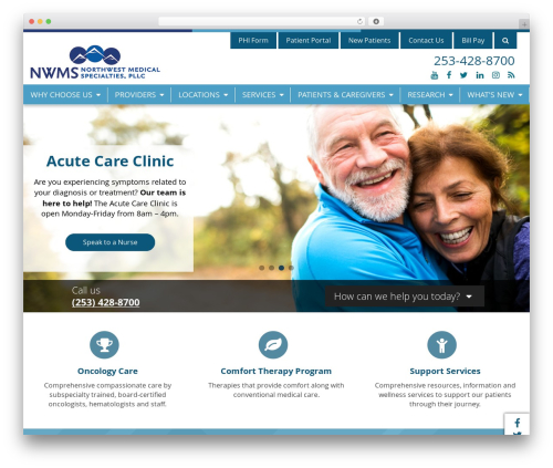 Mypractis WordPress plugin - nwmedicalspecialties.com