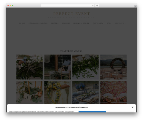 Simple elegant addons WordPress plugin - perfectevent.bg