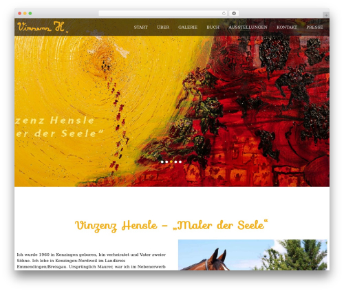 Theme WordPress Creative Pro - vinzenzhensle.de
