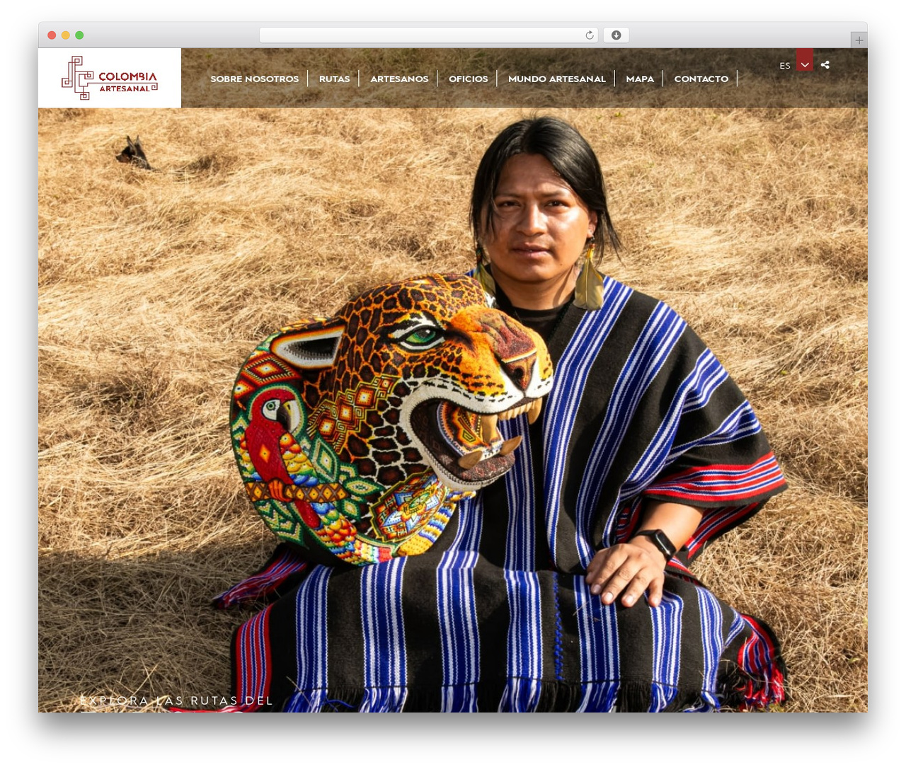 WordPress theme ca-theme - colombiaartesanal.com.co
