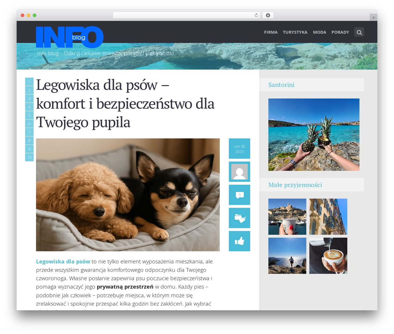 WordPress theme SeaShell - info-blog.pl WordPress theme SeaShell - info-blog.pl