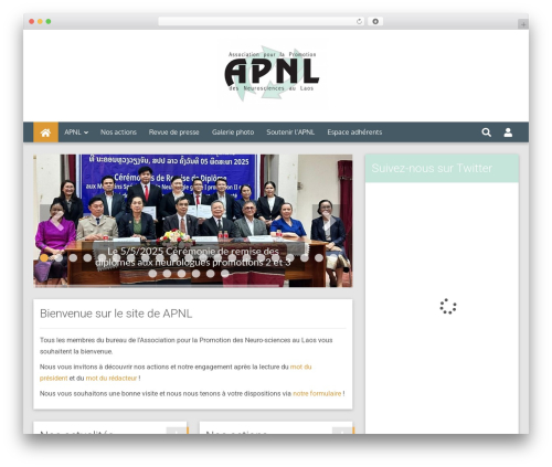 6temflex WordPress theme - association-apnl.org