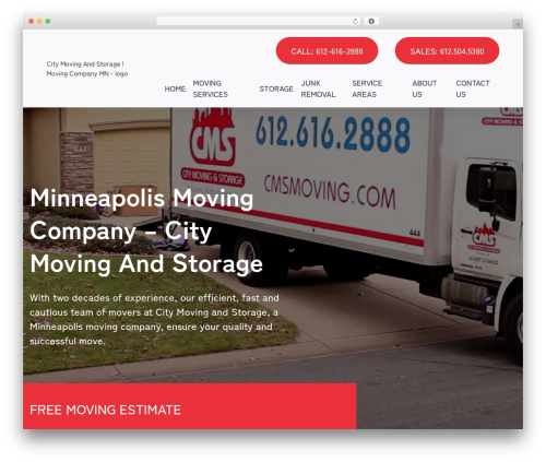 Firebase WordPress website theme - cmsmoving.com