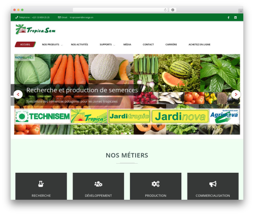 Frontech free website theme - tropicasem.sn Frontech free website theme - tropicasem.sn
