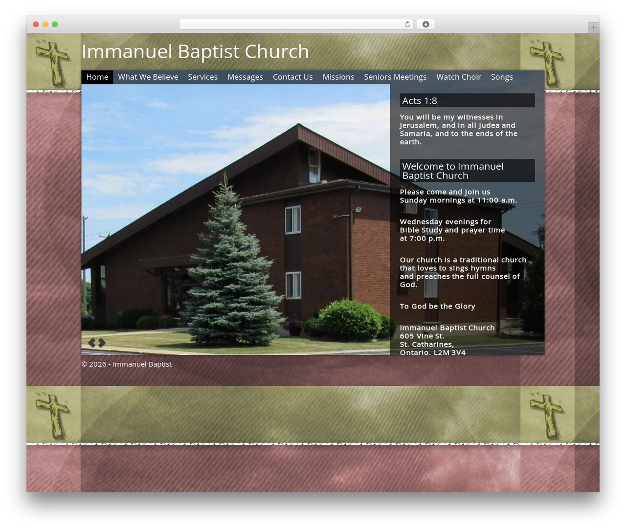 Responsive Visual WordPress theme - immanuel-baptist.ca Responsive Visual WordPress theme - immanuel-baptist.ca