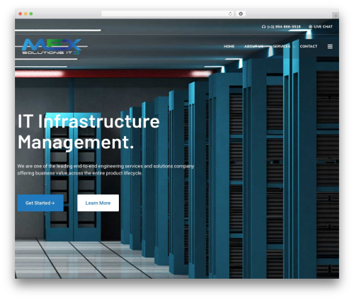 Theme WordPress HostCluster - mexsolutionsit.com