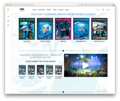 WordPress theme BuddyBoss Theme - sunkendreams.com