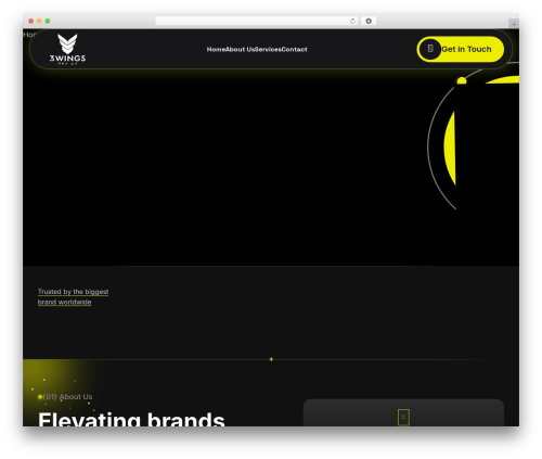 WordPress theme Nimo - 3wings.in