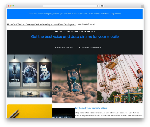 WordPress theme Version 1 - acs-mobile.com