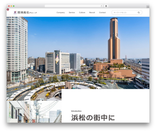 間渕商店 WordPress theme - mabuchi-group.com