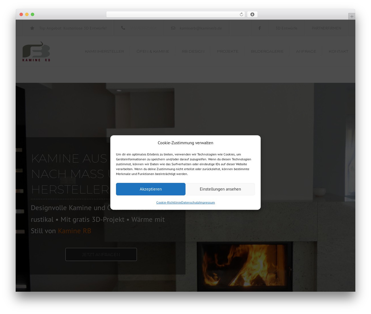 Constructo WP theme - kaminerb.de