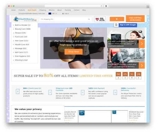 Alids WordPress plugin - health-beauty-care.com