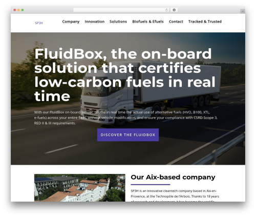 Divi WordPress theme - sp3h.com