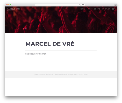 Magnus WordPress theme - devre.nl