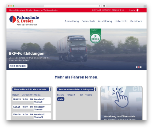 SEO Breadcrumbs (seo-breadcrumbs) free WordPress plugin - fahrschule-dreier.de