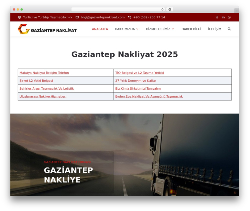 WordPress theme PathSoft - gaziantepnakliyat.com