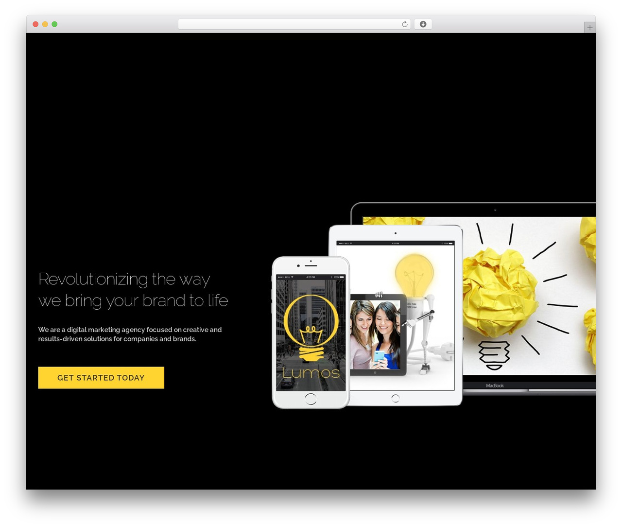 WordPress theme X - lumos.digital WordPress theme X - lumos.digital