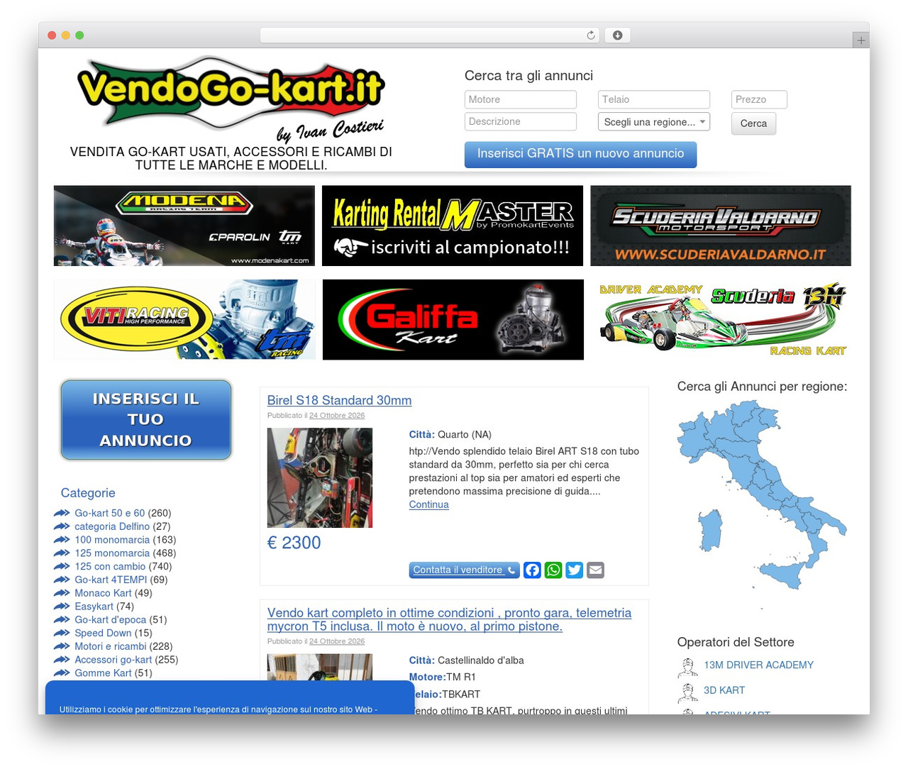 Bootstrap Basic WordPress theme free - vendogo-kart.it