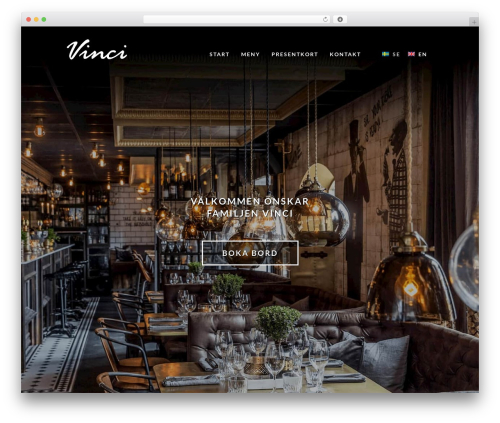 CMS cmsvrx system WordPress theme - vincivinci.se